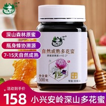 Natural mature multi nectar deep mountain flowers honey ≥ 42 2 degrees deep mountain honey source 500 grams