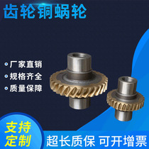 Manufacturer direct sales NMRV worm gear reducer accessories rv reducer turbine worm gear copper wheel