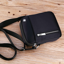 Paolo Nylon Mens Single Shoulder Bag Skew Satchel Mini Oxford Buns Bag Fashion Casual Sports Canvas Small Hanging Bag