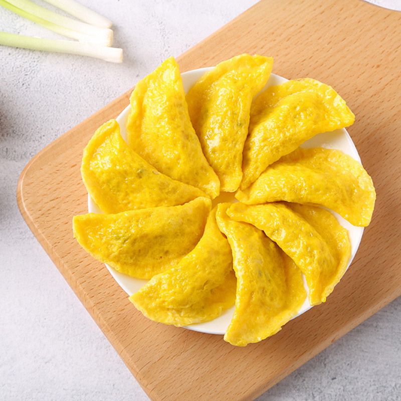 超好吃的黄金蛋饺加了马蹄更爽口