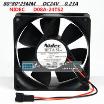 Original NIDEC D08A-24TS2 24V 8CM 80X 25MM CM converter cooling fan