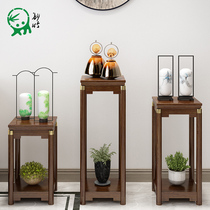 New Chinese flower shelf Racks Interior Minima Flower Terrace balcony Flower Pots Shelf Living-room Living-room Living-dining several gonoramas
