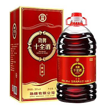 超低价格~【中国劲酒】十全酒5L[40元优惠券]-寻折猪