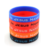 In Jesus Name I Play Jeremy Lin wristband Curry with the same silicone bracelet