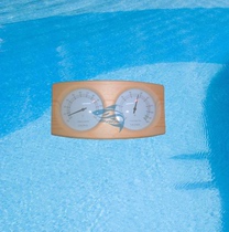 Sauna Room Humiture Gauge Wood Single Table Thermometer Sauna Room Accessories Double Table Wet Winger AlQNSPA West Live