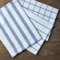 Day Style Plaid Cotton Linen Mat Cloth Art Little Fresher Table Cushion Heat Insulation Mat Creative West Restaurant Napkin Brief Meal