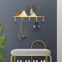 Nordic modern creative wall hook into the home wall hanging coat hook door good-looking wall clothes hook entrance hanger