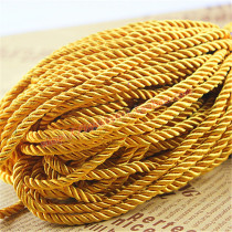 1 0cm thick rope three-strand twisted rope clothesline golden rope decorative rope colored rope