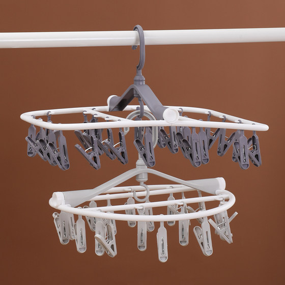 Socks, Multi -clip, socks, house hooks, wind -proof hanging underwear and underwear, folding, folding drying rack
Socks, Multi -clip, socks, house hooks, wind -proof hanging underwear and underwear, folding, folding drying rack