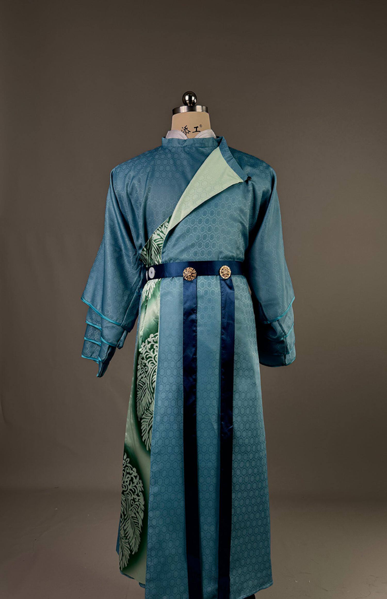 长安少年男款古典舞服装租赁 舞台表演古装汉服舞蹈演出服装出租