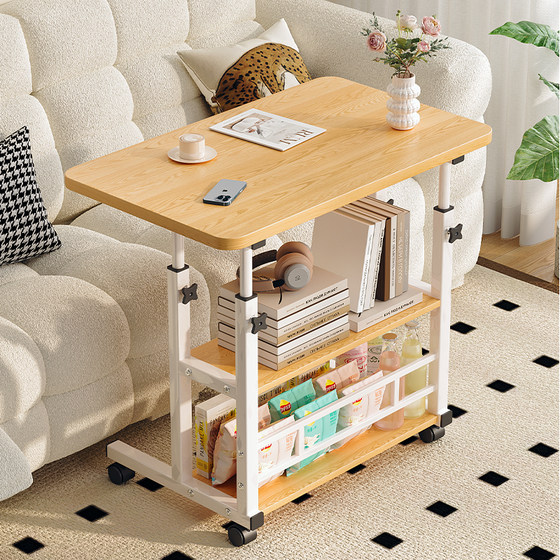 Bedside table Student home bedroom dormitory study simple small lazy desk liftable mobile computer desk
Bedside table Student home bedroom dormitory study simple small lazy desk liftable mobile computer desk