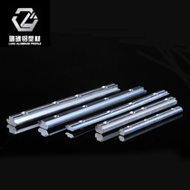 180 degree connector One-word connector Industrial aluminum profile accessories Aluminum alloy accessories Slot strip connector