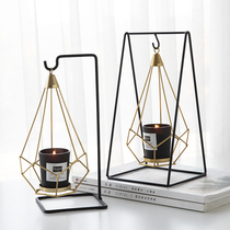 Scented lavender candle holder Nordic Romantic Eroticism Candlelight Dinner for Home Lasting Incense pendulum with a flirted Christmas