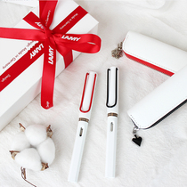 Lingmei 2021 pen lamy Hunter limited edition red and white spades gift box German Linmei students