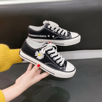 Autumn and winter New Super fire canvas shoes womens shoes sneakers explosive black casual board shoes 2021 spring and autumn cloth shoes