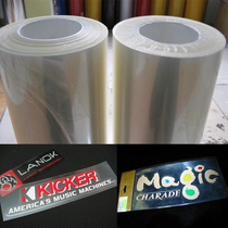PET transparent transfer film bottom paper car pull flower protective film instant sticker transfer film positioning film transfer car film
