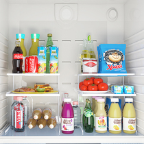 Multi-layer kitchen cabinet can be stacked with the shelf inside the part of the fracture compartment compartment freezer inside the refrigerator shelf