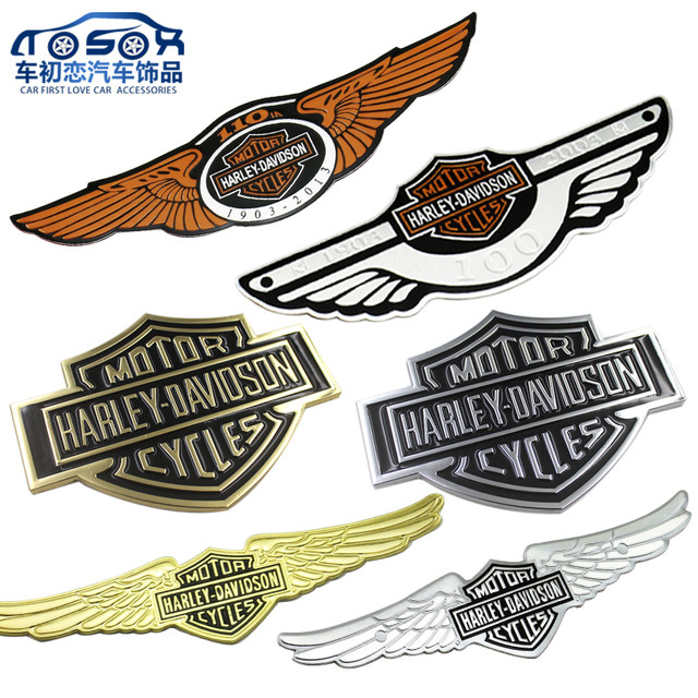 Harley Electric Car Motorcycle Skateboard Car Metal Sticker Skull and Crossbones Harley Label Modification Accessories Decorative Sign Harley Electric Car Motorcycle Skateboard Car Metal Sticker Skull and Crossbones Harley Label Modification Accessories Decorative Sign