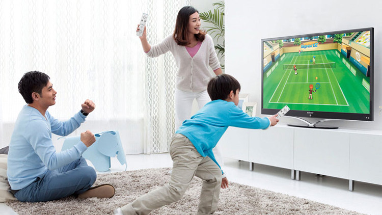 体感游戏,家庭互动乐无限