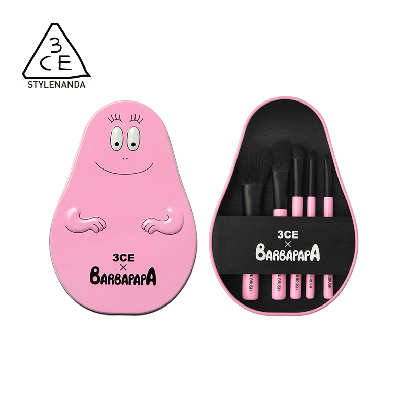 STYLENANDA官方3CE BARBAPAPA  巴巴爸爸 限量版 全套化妆刷-tmall.hk天猫国际产品展示图2