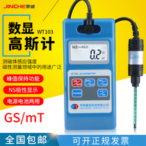 Waite WT103 digital gauss meter high precision permanent magnet remanence magnetic field detector teslameter