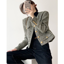 Fan-style small fragrant wind short coat woman 2022 Spring new chic name Yuanyuan Superior Sense Temperament Rough Suit