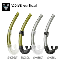 Taiwan Wei Dafu V DIVE SN-03U foldable silicone snorkeling free diving wet snorkel