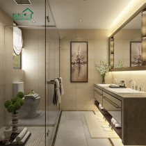 Modern simple candy glaze antique brick kitchen toilet matte ceramic tile wall brick toilet non-slip