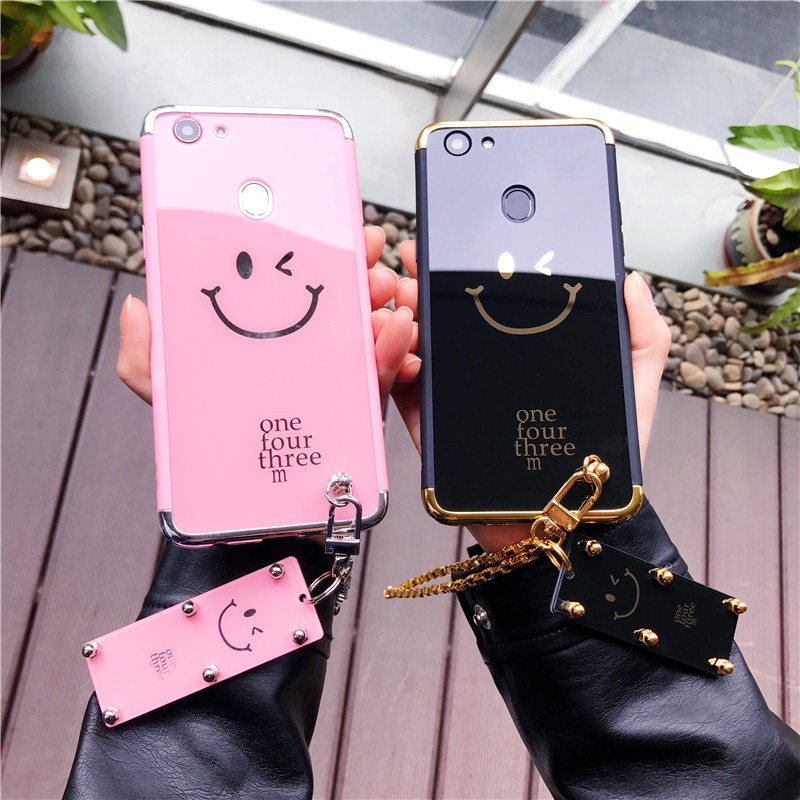 oppoa79手机壳 oppoa59s手机壳保护套防摔潮牌女镜面网红情侣a79k