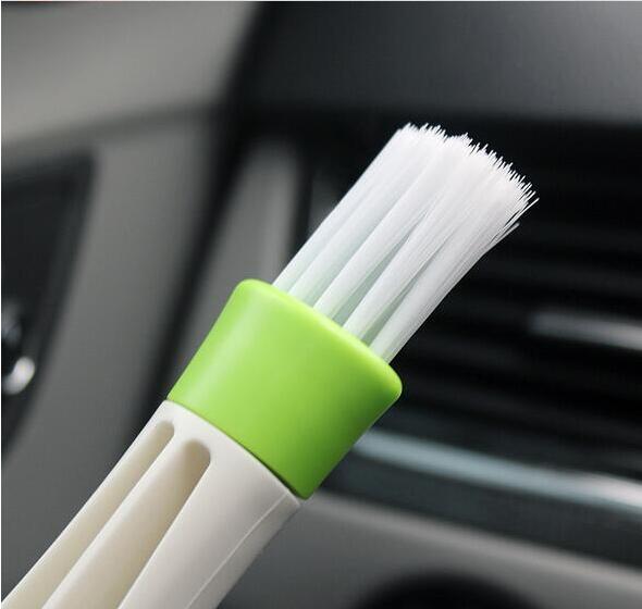 Xe đa chức năng đúp head brush điều hòa không khí cửa thoát khí làm sạch bàn chải bàn phím máy tính bàn chải xe công cụ làm sạch nguồn cung cấp