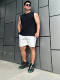 American Heavy Shorts 남자 여름 스포츠 트렌디 브랜드 2025 새로운 달리기 농구 피트니스 느슨한 캐주얼 바지 American Heavy Shorts 남자 여름 스포츠 트렌디 브랜드 2025 새로운 달리기 농구 피트니스 느슨한 캐주얼 바지