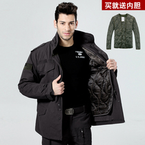 men's autumn winter thick outdoor coat anti-cold cotton workwear coat