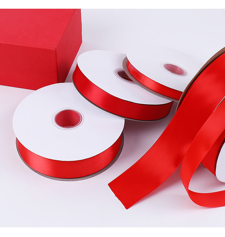 大红丝带缎带绸带彩带diy手工玫瑰花红布条汽车绑带飘带婚庆结婚
