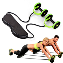 Abdominal wheel Abdominal muscle wheel exercise fitness equipment Household abdominal reduction Belly thin waist abdominal exercise vest line Female male