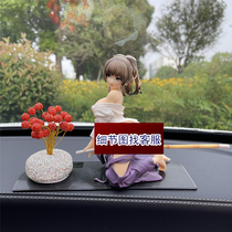 Western Garden Temple Caressing sexy Beauty Car Pendulum Case Model Pendulum car Car In-car Ornament Creative Adornment