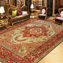 Xinjiang retro European American country Persian living room sofa bedroom bedside study custom washed non-slip carpet