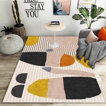 Nordic style geometric carpet living room sofa coffee table cushion modern minimalist home bedroom full bedside blanket can be customized