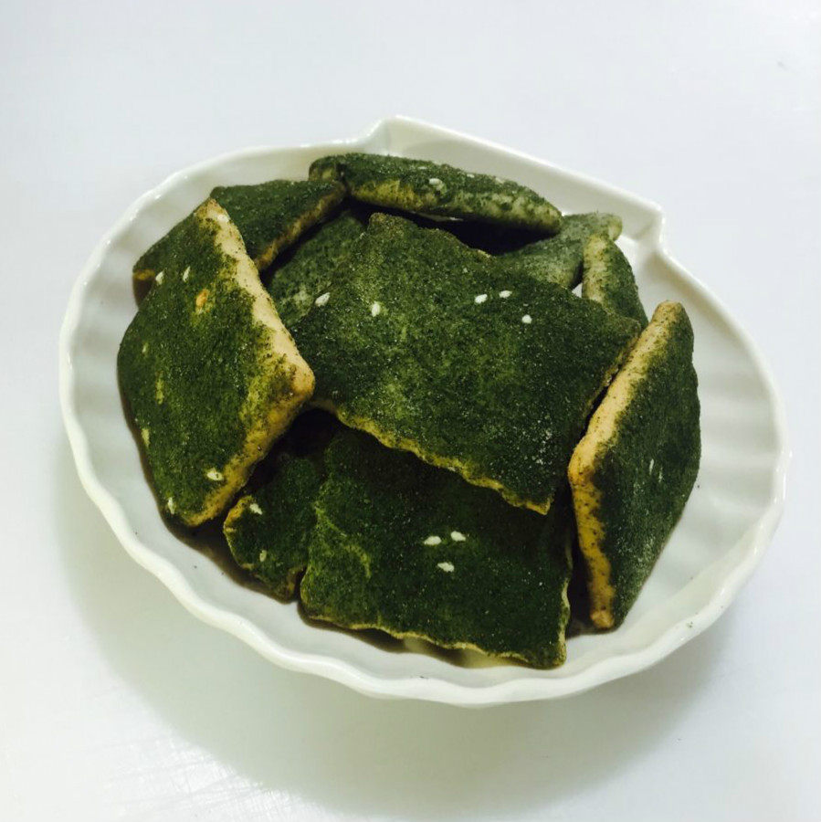 【淘宝汇吃】苔菜饼大罐装 宁波特产小吃 办公室休闲小零食