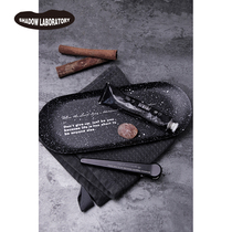 ins Nordic original black splashing ink dot tray desktop sundries storage decorative tray objects sink tray