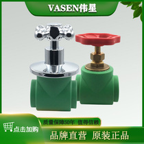 Great Star PPR Water pipe 6 minutes 25 Dark Valve 4 minutes 20 gate valve hot and cold water pipe valve Entry water inlet Total valve switch