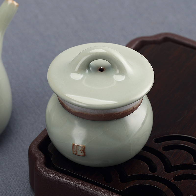 Jingdezhen measured your up cover set creative restoring ancient ways the teapot lid ceramic kung fu tea tea taking with zero