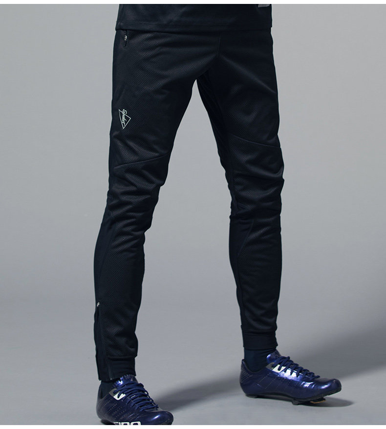 天猫骑行裤男抓绒秋冬保暖骑行裤