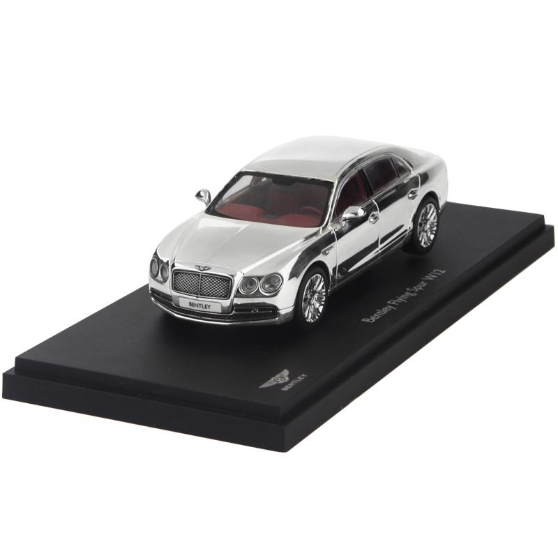 Beijing shang Kyosho 1:43 simulation models base alloy electroplating silver version bentley new go the display box