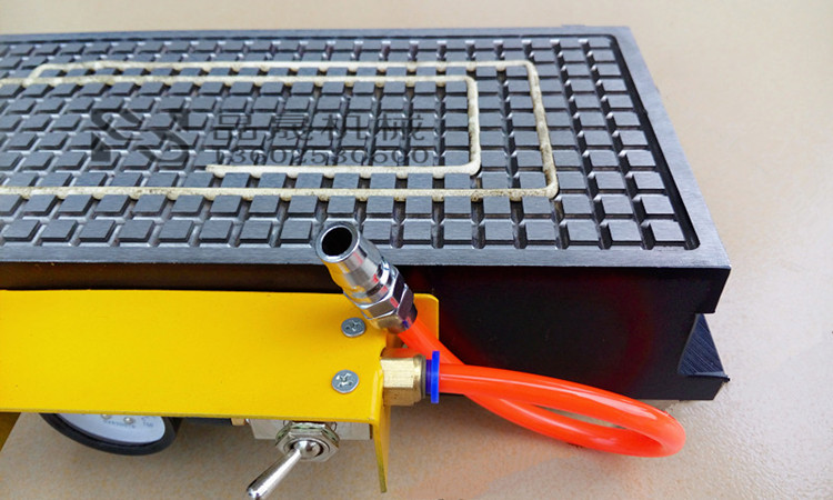 cnc真空吸盘气动吸盘吸非金属铜板铝板玻璃板pc板气动夹具