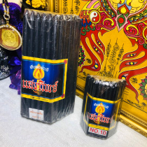 Thai Buddha imported yellow black and white red candle size Hot Pin 21cm 10cm 10cm Half-hour Rod Wax Festival