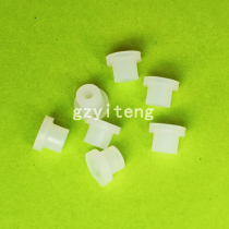 Continuous supply accessories large hollow plug pipeline rubber sleeve 5 5MM aperture continuous supply rubber plug rubber sleeve sealing ring