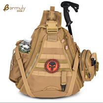 Travel Single Shoulder Bag Mountaineering Tactical Backpack Chest Bag Outdoor Camouflated Chest Bag Casual Single Shoulder Diagonal Satchel Sports Bag