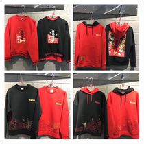 China Li Ning 2021 New Day Gold koi hooded loose sweater AWR023 019 142 138