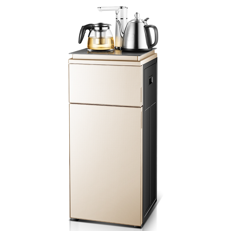 美菱智能茶吧机全自动上水立式冷热自动断电饮水机办公室开水机