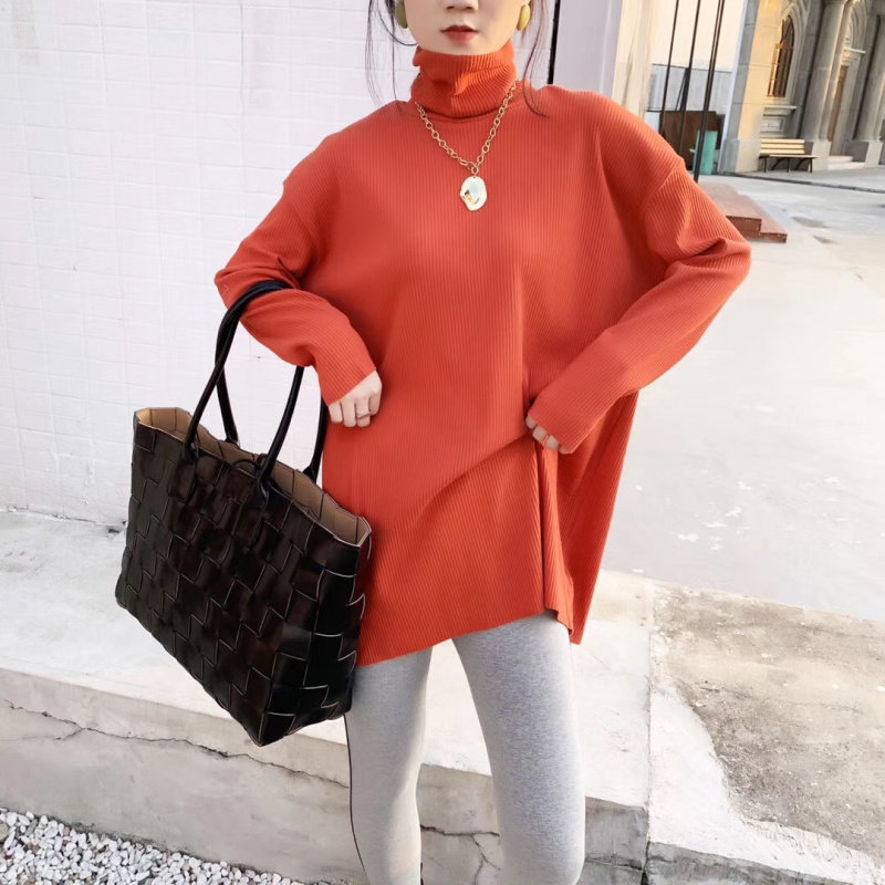 yuanxi元熙6050-1纯色高领女打底衫-来自店铺【一味清欢 实拍女装】